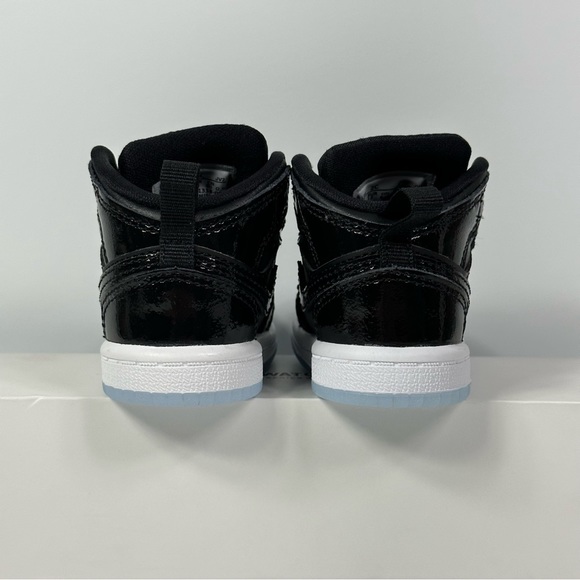 NIKE 1 MID SE TD SPACE JAM INFANTS BABY TODDLER SHOES SIZE 2C ICY BLUE SOLE NEW - Picture 4 of 10